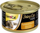 Shinycat Kattenvoer - Tonijn/Kip - 70 gr – 24 stuks