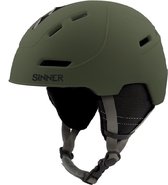 Sinner Silverton Skihelm - Matte Moss Green | Maat: 59 - 63 cm