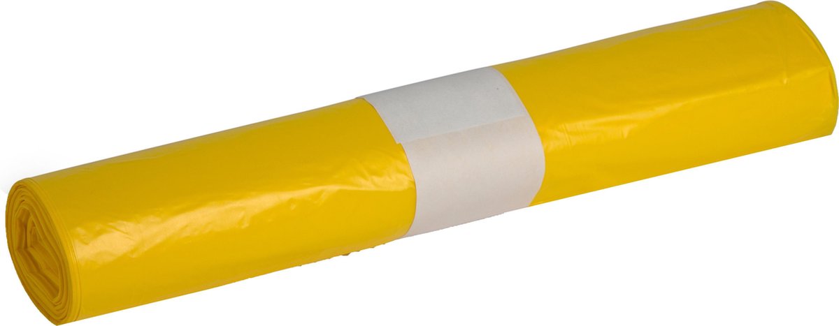 Afvalzak Powersterko T23 75liter geel | 20 stuks