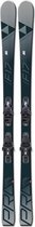 Fischer Ski model Progressor 17 - Kleur Antraciet Grijs/Zwart - Lengte 167cm
