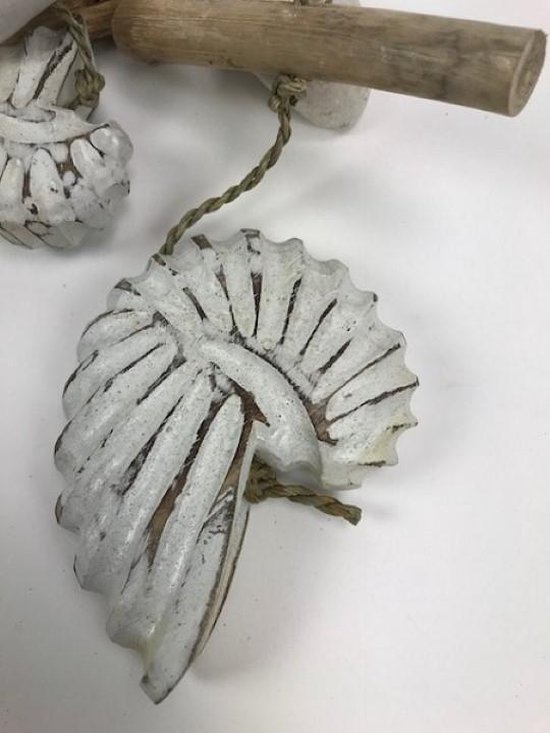 Guirlande Shell 3d 1 Cm Fait Main En Bois Bol Com