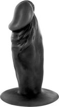Real Body Tim - Dildo met Zuignap - 11 x3.4cm - Zwart