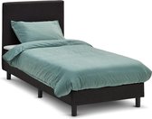 Beter Bed Cisano Complete Boxspring met Gestoffeerd Matras - 90x200 cm - Zwart