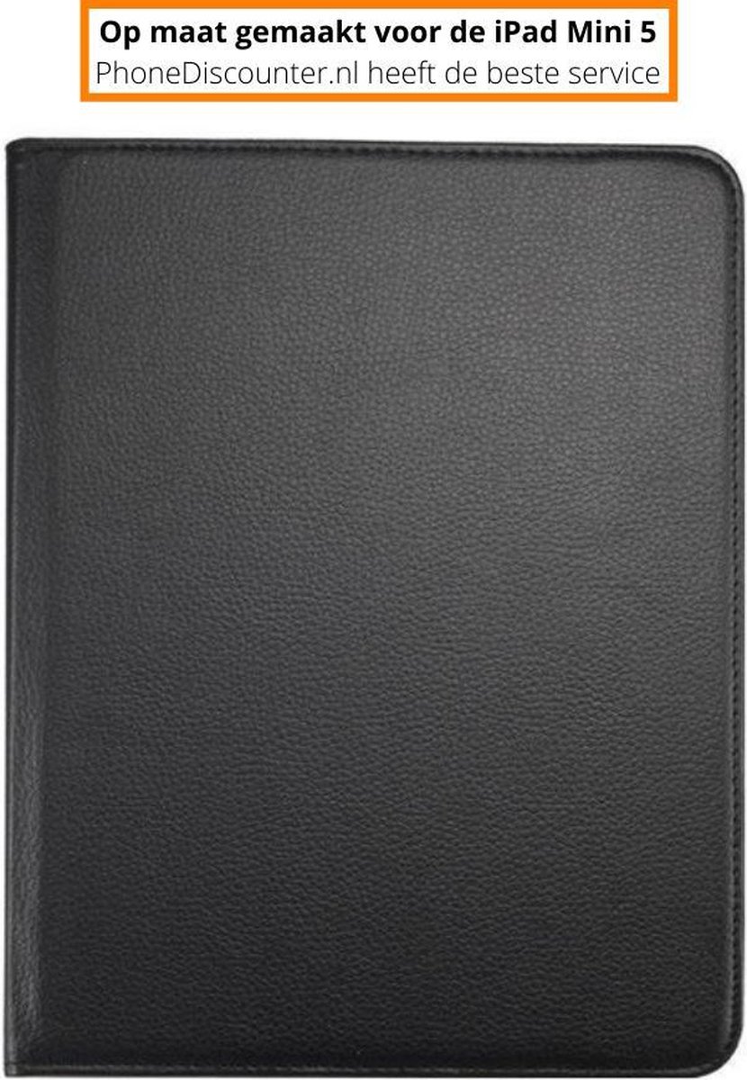 ipad mini 5 360 graden draaibare case | iPad Mini 5 beschermhoes | iPad Mini 5 multi stand case zwart | hoes ipad mini 5 apple | iPad Mini 5 boekhoes