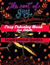 Easy Coloring Book for Adults Inspirational Quotes