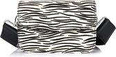 Schoudertas Cheetah Schoudertas dierenprint tijger | Zwart - Beige | Zwart  - Copy