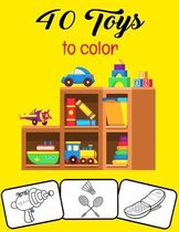 40 Toys to color