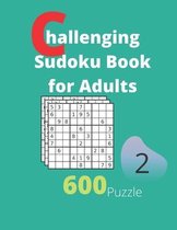 Challenging Sudoku Book for Adults Volume 2