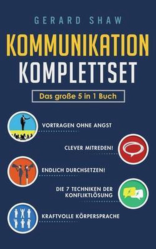 Kommunikation Komplettset - Das große 5 in 1 Buch - cover