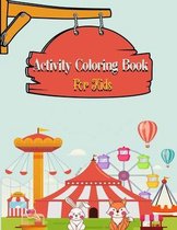 Activity Coloring Book For Kids