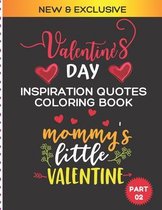 Valentine's Day Inspiration Quotes Coloring Book