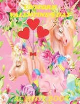 Unicorn Valentine's Day Activity Book