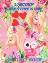 Unicorn Valentine's Day Activity Book