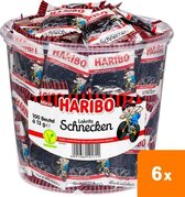 Haribo - Rotella Réglisse Jo-Jo's - 6x 100 Mini sachets