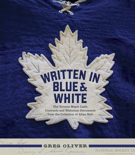 Written in Blue and White - cover