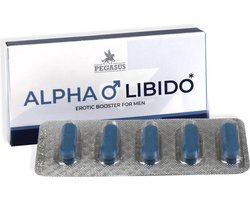 Alpha Libido - Erectiepillen voor Mannen - Extra sterk Viagra / Kamagra Alternatief - Natuurlijk 100mg
