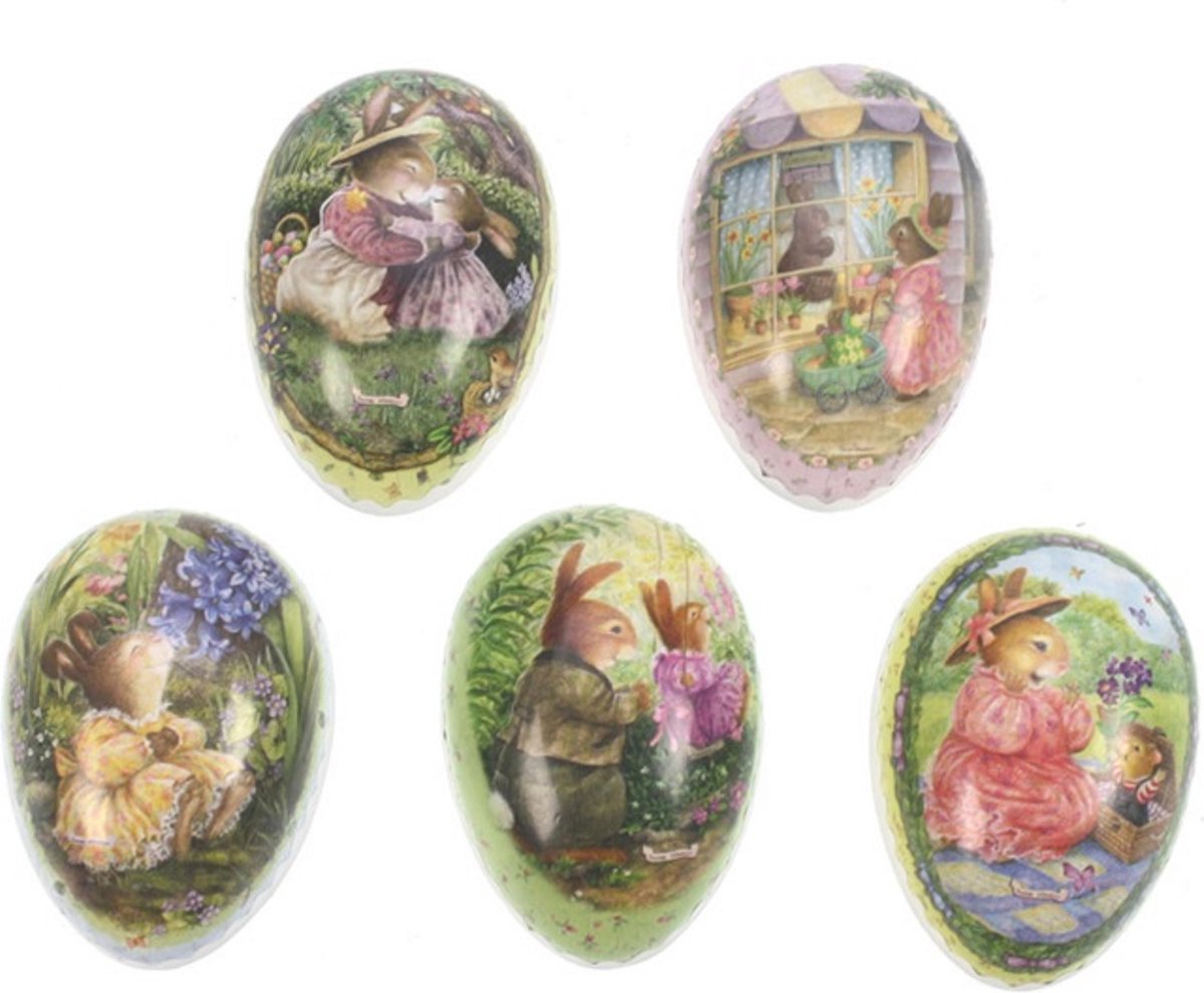 6 x Ei karton Holly Pond Hill, 9cm