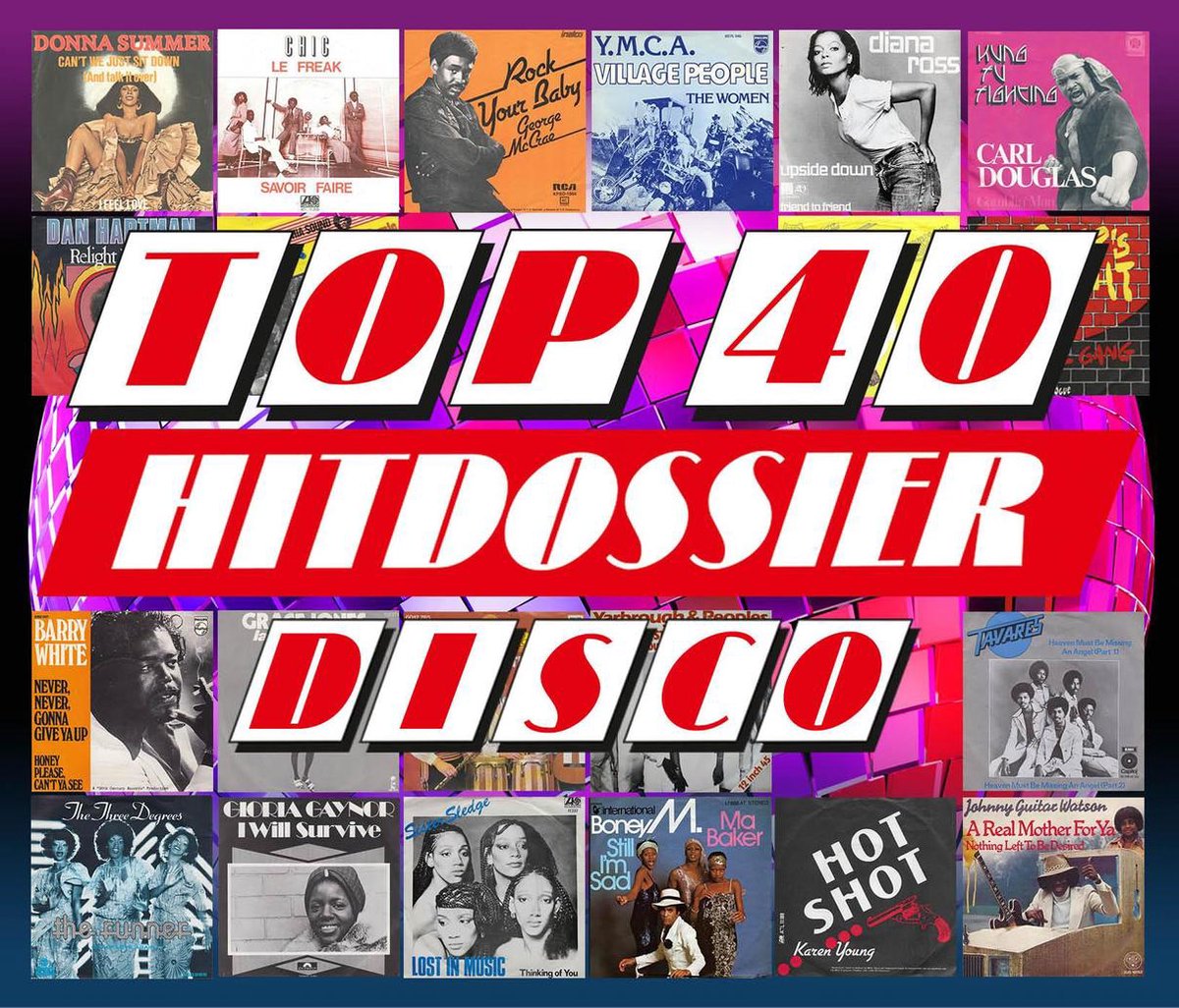 bol.com | Top 40 Hitdossier - Disco, Various | CD (album) | Muziek