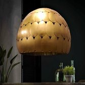 Hanglamp Goud M - Ø 46 cm - Metaal - Industrieel - Landelijk - Stoer - Sober - Strak
