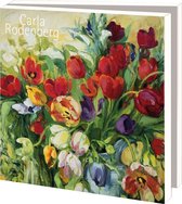 Bekking & Blitz - Wenskaartenmapje - Set wenskaarten - Kunstkaarten - Museumkaarten - 10 stuks - Inclusief enveloppen - Tulpen - Tulips - Carla Rodenberg