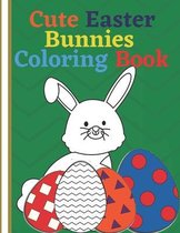 Cute Easter Bunnies Coloring Book