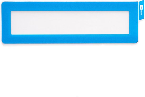 Magnetic Title Holder A4 – BLAUW - Magnetische documenthouder - Titels voor je whiteboard - Whiteboard planning