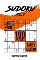 Easy Sudoku Books- Sudoku Large Print