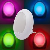 Nachtlampje Stopcontact Stekkerlamp - Moodlight - 7 kleuren - Voor Kinderen / Volwassenen