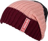 Shakaloha Gebreide Wollen Muts Heren & Dames Beanie Hat van merino wol zonder voering - Berit Beanie MrnRv Maroon Unisex - One Size Wintermuts.
