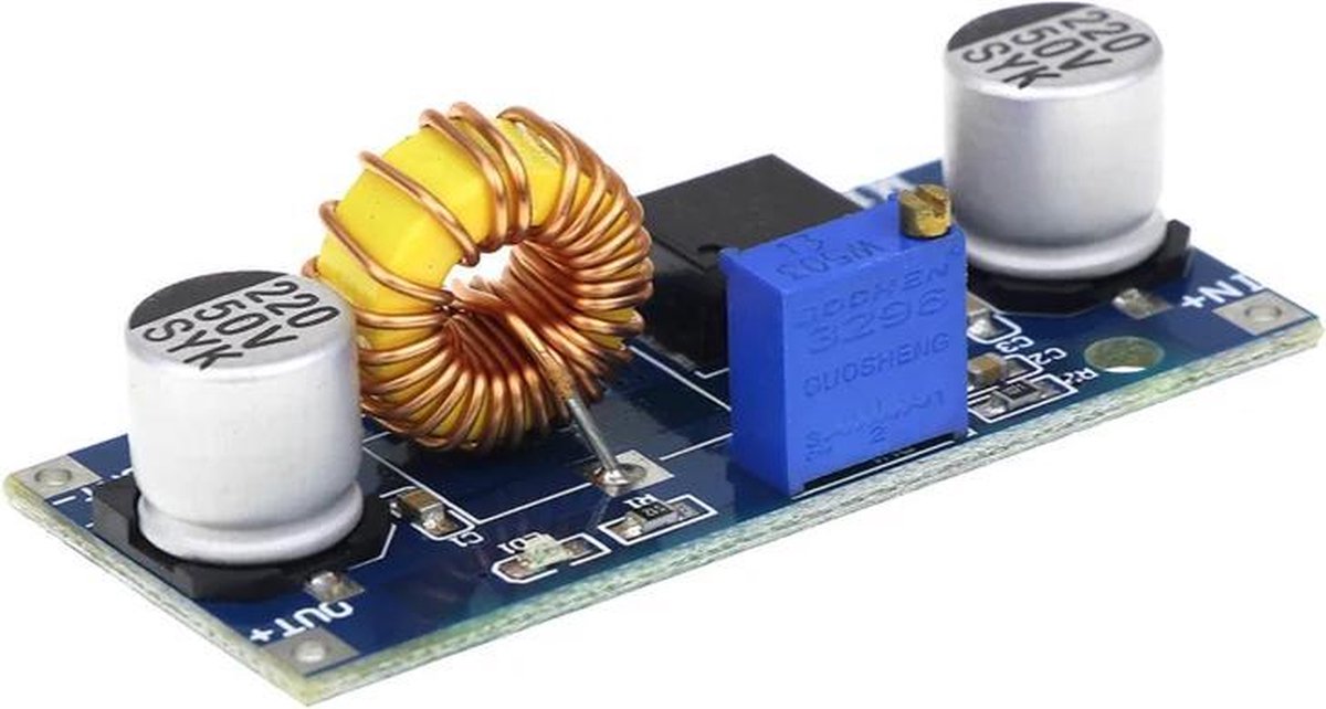OTRONIC® Regelbare Step-down Module 4~38V 5A 96% Hoge Efficiency XL4015