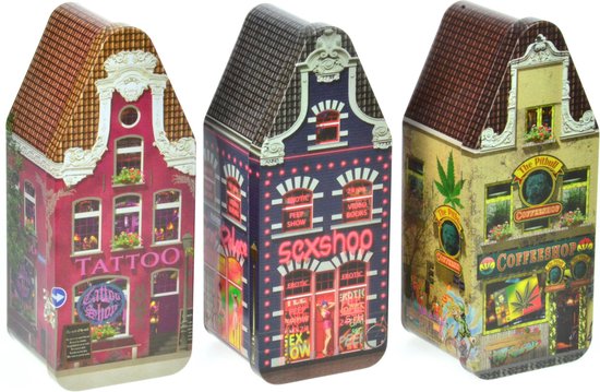 Amsterdamse huisjes - Set 2