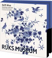 Delft blue greeting card box - notecards