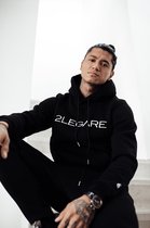 2Legare Logo Tracksuit Black/ White - S