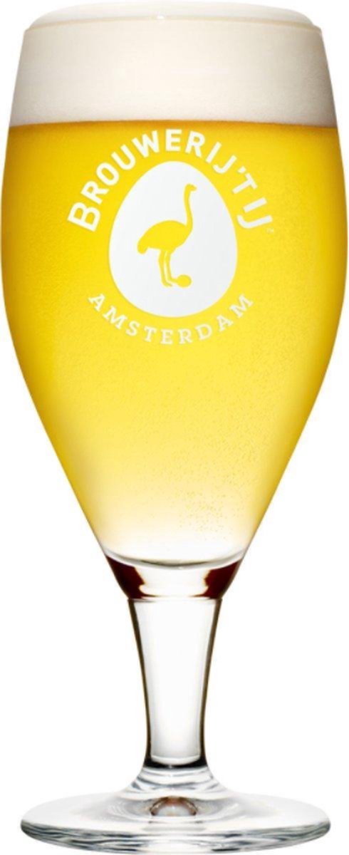 Brouwerij 't IJ speciaal bierglazen - 40cl - 1 stuk - voetglas - Brouwerij 't IJ