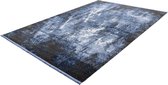 Pierre Cardin Elysee Lalee- Vintage - Super zacht - Shinny - acryl viscose - Vloerkleed – hotel sjiek - design tapijt fraai – modern designer Karpet - 160x230- blauw zwart