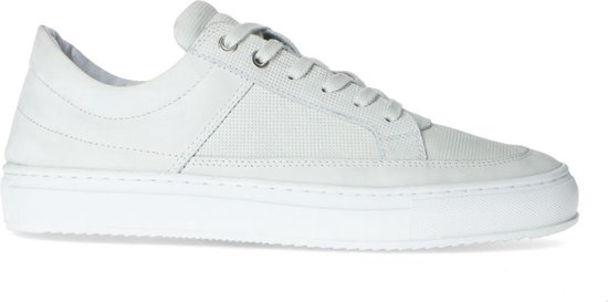 Sacha - Heren - Witte suède sneakers - Maat 42 | bol.com