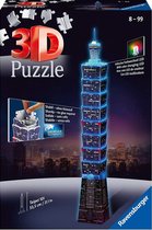 Ravensburger Taipei 101 Night Edition - 3D puzzel gebouw - 216 stukjes