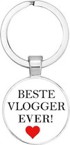 Akyol - beste vlogger ever Sleutelhanger - Vlogger - de echte vlogger - vlogger - vloggen - vlog - video - Youtube - 2,5 x 2,5 CM