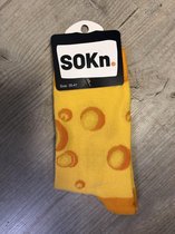 SOKn. trendy sokken "Say Cheese" maat 35-41  (Ook leuk om kado te geven !)