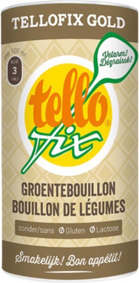 Sublimix Tellofix Gold Groentebouillon Glutenvrij 900 gr bol