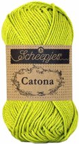 Scheepjes Catona- 245 Green Yellow 10x50gr