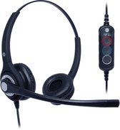 JPL 402S Headset Hoofdband USB Type-A Zwart