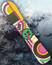 SD Board Wraps - Snowboard sticker -  POP-ART Smiley