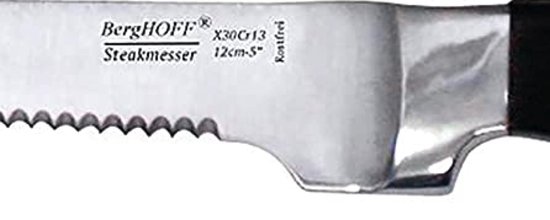 Berghoff steak messenset - steak knife set van 6 stuks - gesmeden - BergHOFF