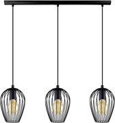 WOONENZO - Hanglamp Dior - hanglampen - hanglamp zwart - hanglamp industrieel
