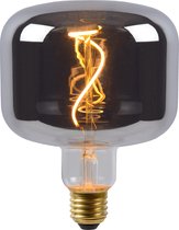 Lucide G118 Filament lamp - Ø 11,8 cm - LED Dimb. - E27 - 1x4W 2200K - Fumé
