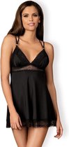 Obsessive Lolitte Babydoll - Erotische Babydoll - Maat L/XL - Zwart