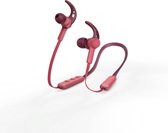 Hama Bluetooth®-koptelefoon Nekband In-ear Micro Ear-hook Rood