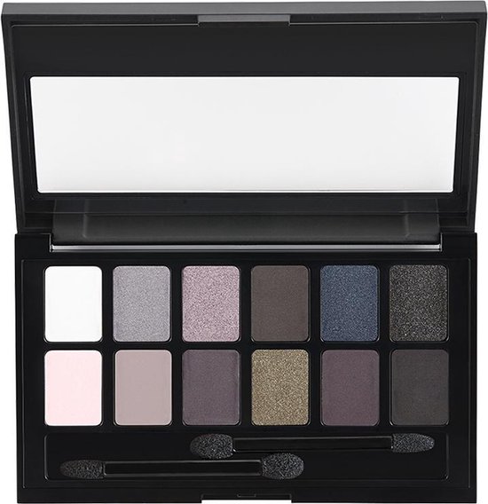 Maybelline New York - The Rock Nudes Palette - Oogschaduw palette met 12 Nude Kleuren Oogschaduw