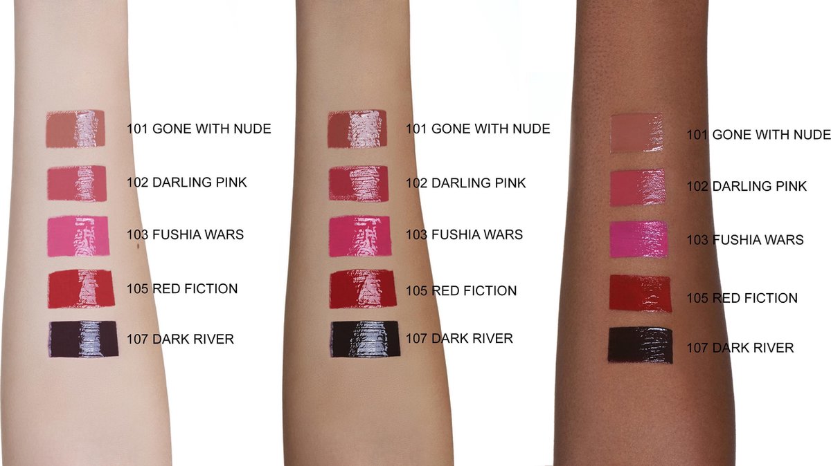 L'Oréal Paris Infallible Lip Paint Lacquer Lippenstift - 105 Red Fiction